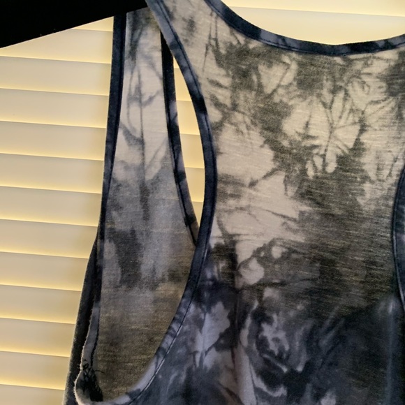 Ladies Casual Cotton Blend Tank Dress Gray Tones - Picture 6 of 6